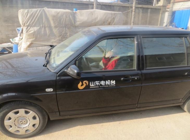 山東電視臺(tái)在鑫華種兔場采訪